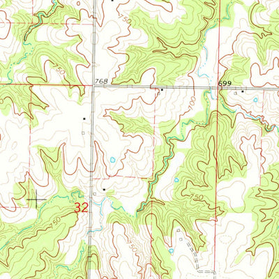 United States Geological Survey Bethel, MO (1964, 24000-Scale) digital map
