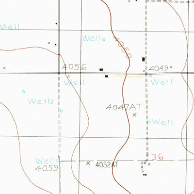 United States Geological Survey Bethel, NM (1985, 24000-Scale) digital map