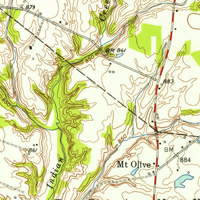 United States Geological Survey Bethel, OH (1953, 24000-Scale) digital map