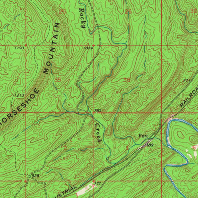 United States Geological Survey Bethel, OK (1960, 62500-Scale) digital map