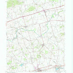 United States Geological Survey Bethel, PA (1992, 24000-Scale) digital map