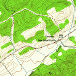 United States Geological Survey Bethel Valley, TN (1953, 24000-Scale) digital map