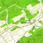 United States Geological Survey Bethel Valley, TN (1953, 24000-Scale) digital map
