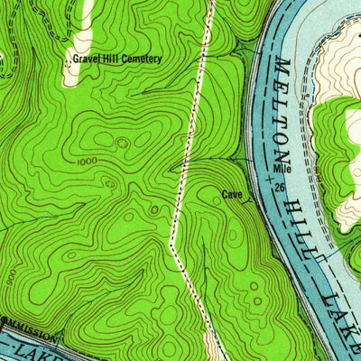 United States Geological Survey Bethel Valley, TN (1953, 24000-Scale) digital map