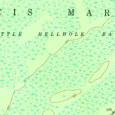 United States Geological Survey Bethera, SC (1948, 24000-Scale) digital map
