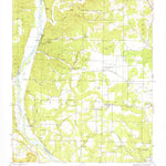 United States Geological Survey Bethesda, AR (1942, 24000-Scale) digital map