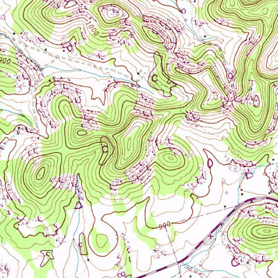 United States Geological Survey Bethesda, TN (1946, 24000-Scale) digital map