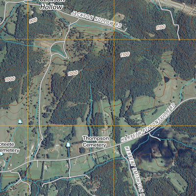 United States Geological Survey Bethesda, TN (2010, 24000-Scale) digital map