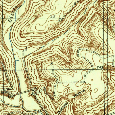 United States Geological Survey Bethlehem, IN-KY (1939, 24000-Scale) digital map