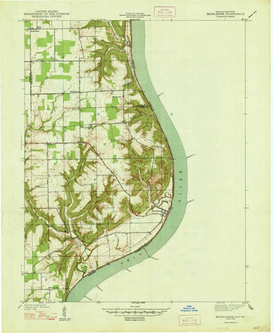 United States Geological Survey Bethlehem, IN-KY (1948, 24000-Scale) digital map