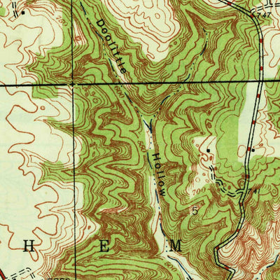United States Geological Survey Bethlehem, IN-KY (1948, 24000-Scale) digital map