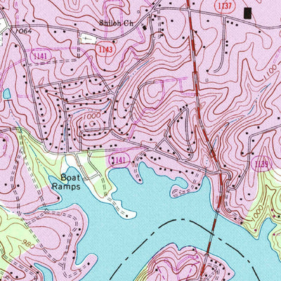 United States Geological Survey Bethlehem, NC (1993, 24000-Scale) digital map