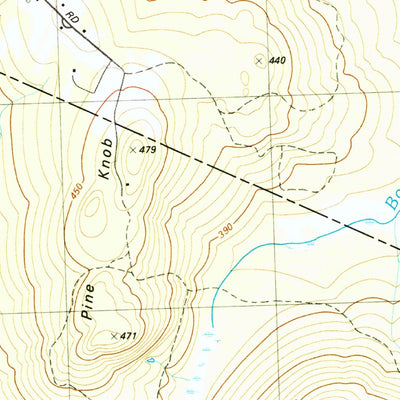 United States Geological Survey Bethlehem, NH (1982, 25000-Scale) digital map