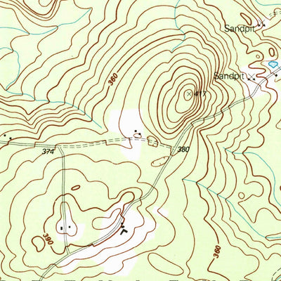 United States Geological Survey Bethlehem, NH (1995, 24000-Scale) digital map