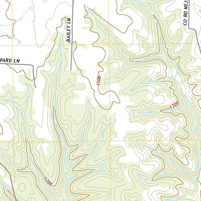 United States Geological Survey Bethpage, MO (2021, 24000-Scale) digital map