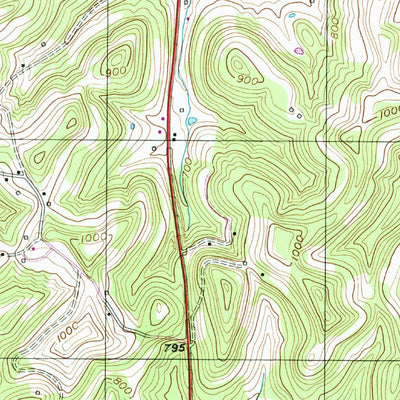 United States Geological Survey Bethpage, TN (1994, 24000-Scale) digital map