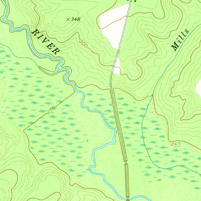 United States Geological Survey Bethune NW, SC (1970, 24000-Scale) digital map