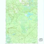 United States Geological Survey Betsy Lake SW, MI (1968, 24000-Scale) digital map