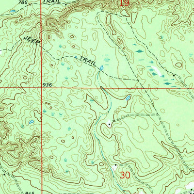 United States Geological Survey Betsy Lake SW, MI (1968, 24000-Scale) digital map