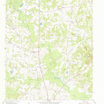 United States Geological Survey Bettie, TX (1960, 24000-Scale) digital map