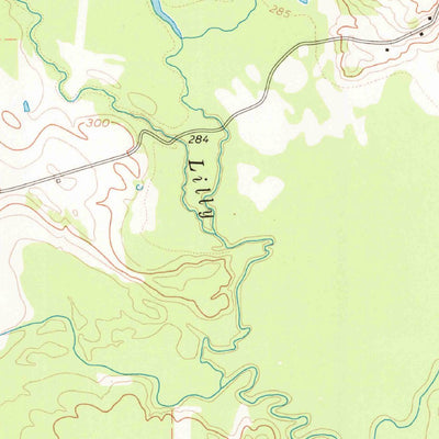 United States Geological Survey Bettie, TX (1960, 24000-Scale) digital map