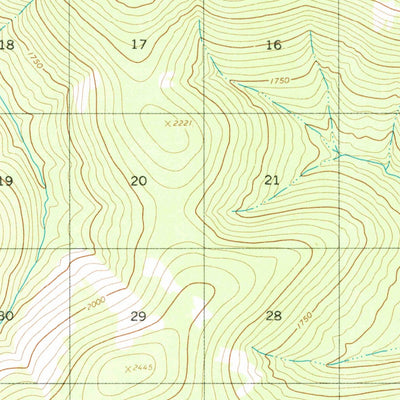 United States Geological Survey Bettles A-2, AK (1970, 63360-Scale) digital map