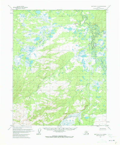United States Geological Survey Bettles A-5, AK (1970, 63360-Scale) digital map