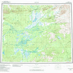 United States Geological Survey Bettles, AK (1956, 250000-Scale) digital map