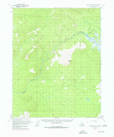 United States Geological Survey Bettles B-2, AK (1970, 63360-Scale) digital map