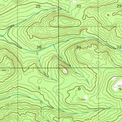 United States Geological Survey Bettles B-3, AK (1970, 63360-Scale) digital map