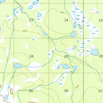United States Geological Survey Bettles B-4, AK (1970, 63360-Scale) digital map