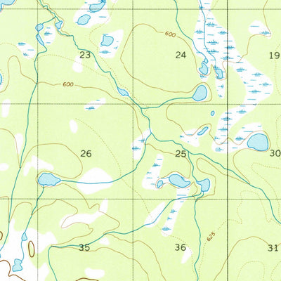 United States Geological Survey Bettles B-4, AK (1970, 63360-Scale) digital map