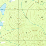 United States Geological Survey Bettles B-4, AK (1970, 63360-Scale) digital map