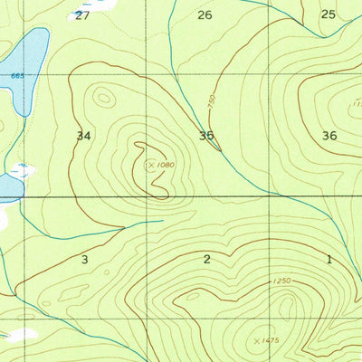 United States Geological Survey Bettles B-4, AK (1970, 63360-Scale) digital map