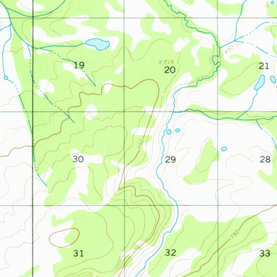 United States Geological Survey Bettles B-6, AK (1970, 63360-Scale) digital map