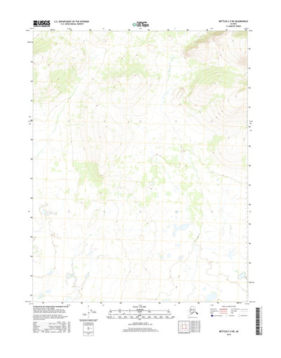 United States Geological Survey Bettles C-3 NE, AK (2016, 25000-Scale) digital map