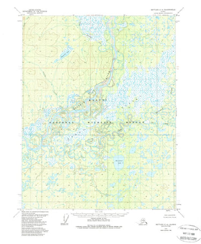 United States Geological Survey Bettles C-4, AK (1970, 63360-Scale) digital map