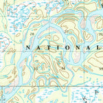 United States Geological Survey Bettles C-4, AK (1970, 63360-Scale) digital map