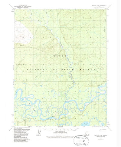 United States Geological Survey Bettles C-5, AK (1970, 63360-Scale) digital map