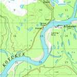 United States Geological Survey Bettles C-6, AK (1970, 63360-Scale) digital map