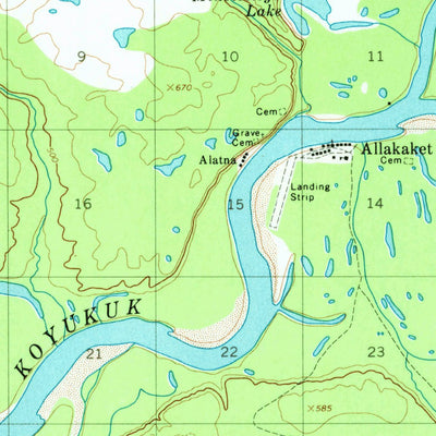 United States Geological Survey Bettles C-6, AK (1970, 63360-Scale) digital map