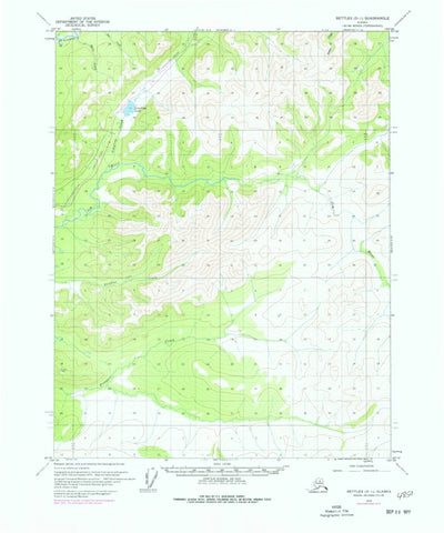 United States Geological Survey Bettles D-1, AK (1970, 63360-Scale) digital map