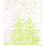 United States Geological Survey Bettles Well, NV (1980, 24000-Scale) digital map