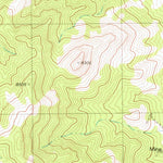 United States Geological Survey Bettles Well, NV (1980, 24000-Scale) digital map