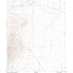 United States Geological Survey Betty Creek, NV (1981, 24000-Scale) digital map