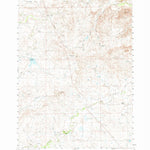 United States Geological Survey Betty Reservoir, WY (1959, 62500-Scale) digital map