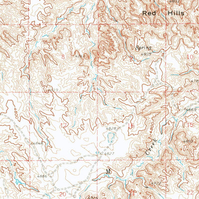 United States Geological Survey Betty Reservoir, WY (1959, 62500-Scale) digital map