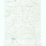 United States Geological Survey Betty Reservoir, WY (1984, 24000-Scale) digital map