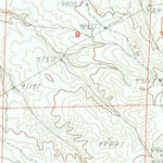 United States Geological Survey Betty Reservoir, WY (1984, 24000-Scale) digital map