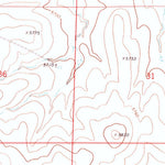 United States Geological Survey Beuck Draw, CO (1970, 24000-Scale) digital map